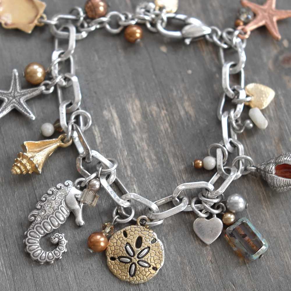 Brighton Brighton Cape Cod Charm Bracelet Seashel… - image 2