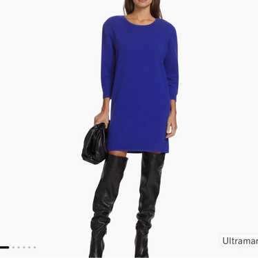 Frame denim Strong Shoulder cashmere blend Minidr… - image 1