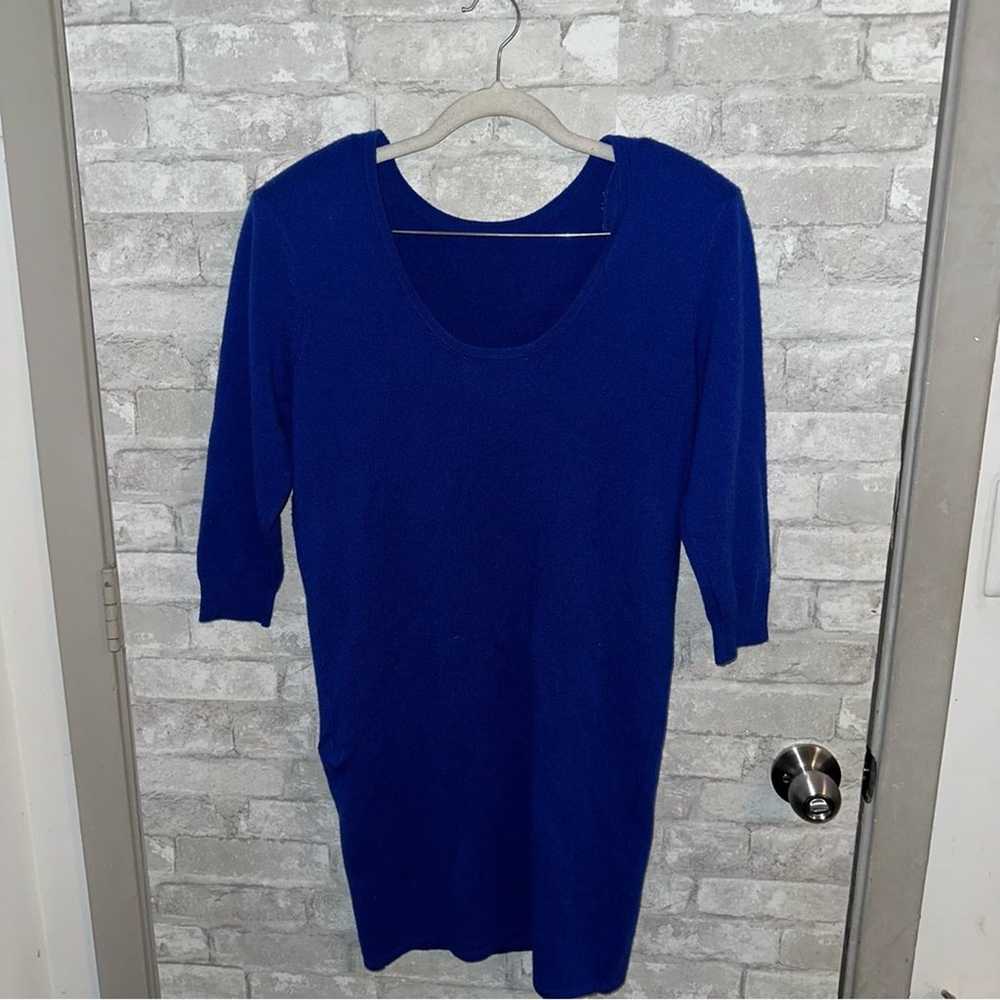 Frame denim Strong Shoulder cashmere blend Minidr… - image 4