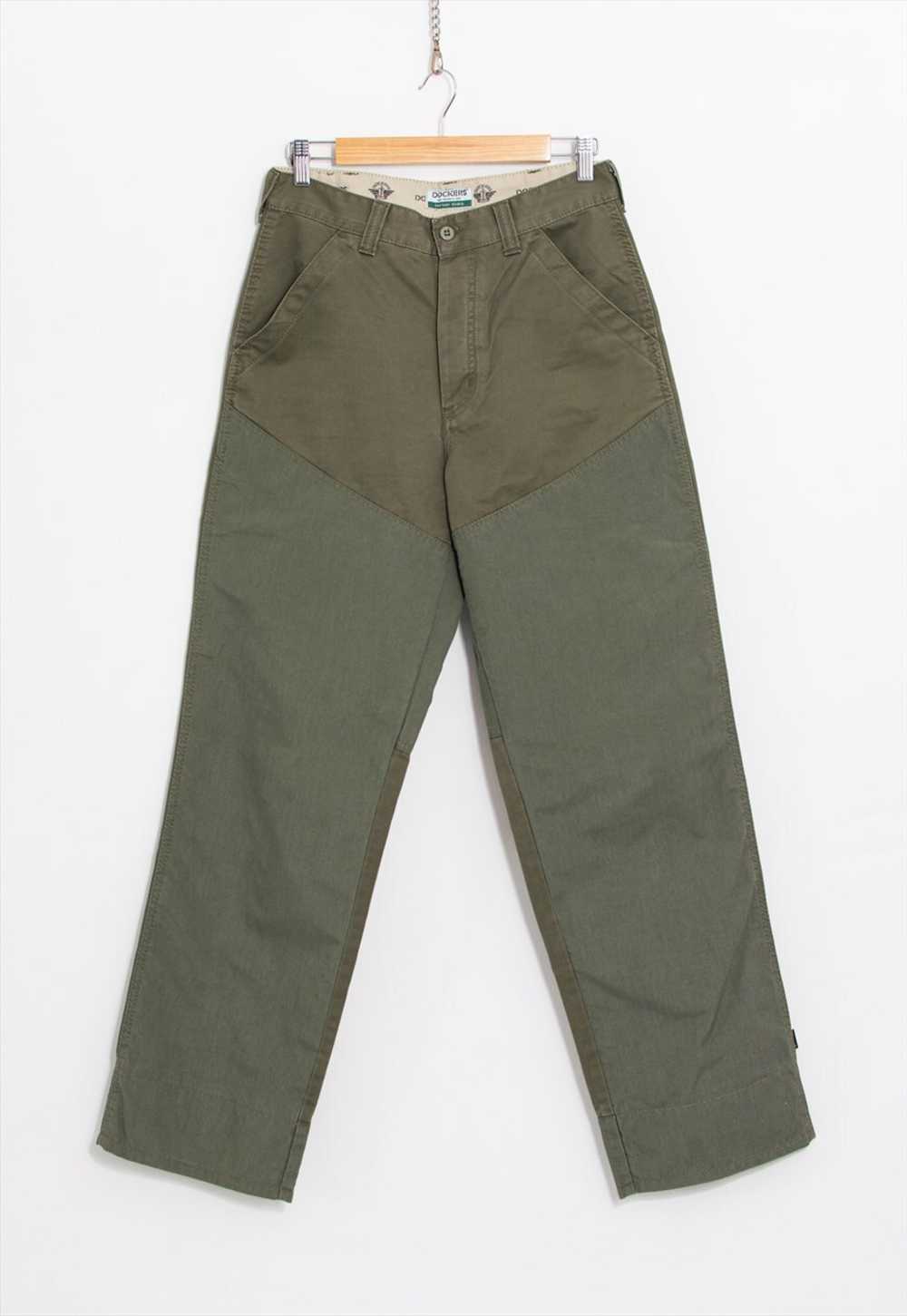 DOCKERS jeans in green straight leg worker pants … - image 5
