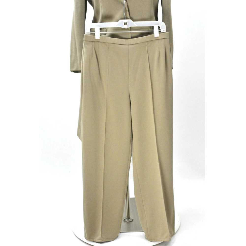 Vintage 70s Vintage Taupe 3 Piece Outfit Suit Bla… - image 3