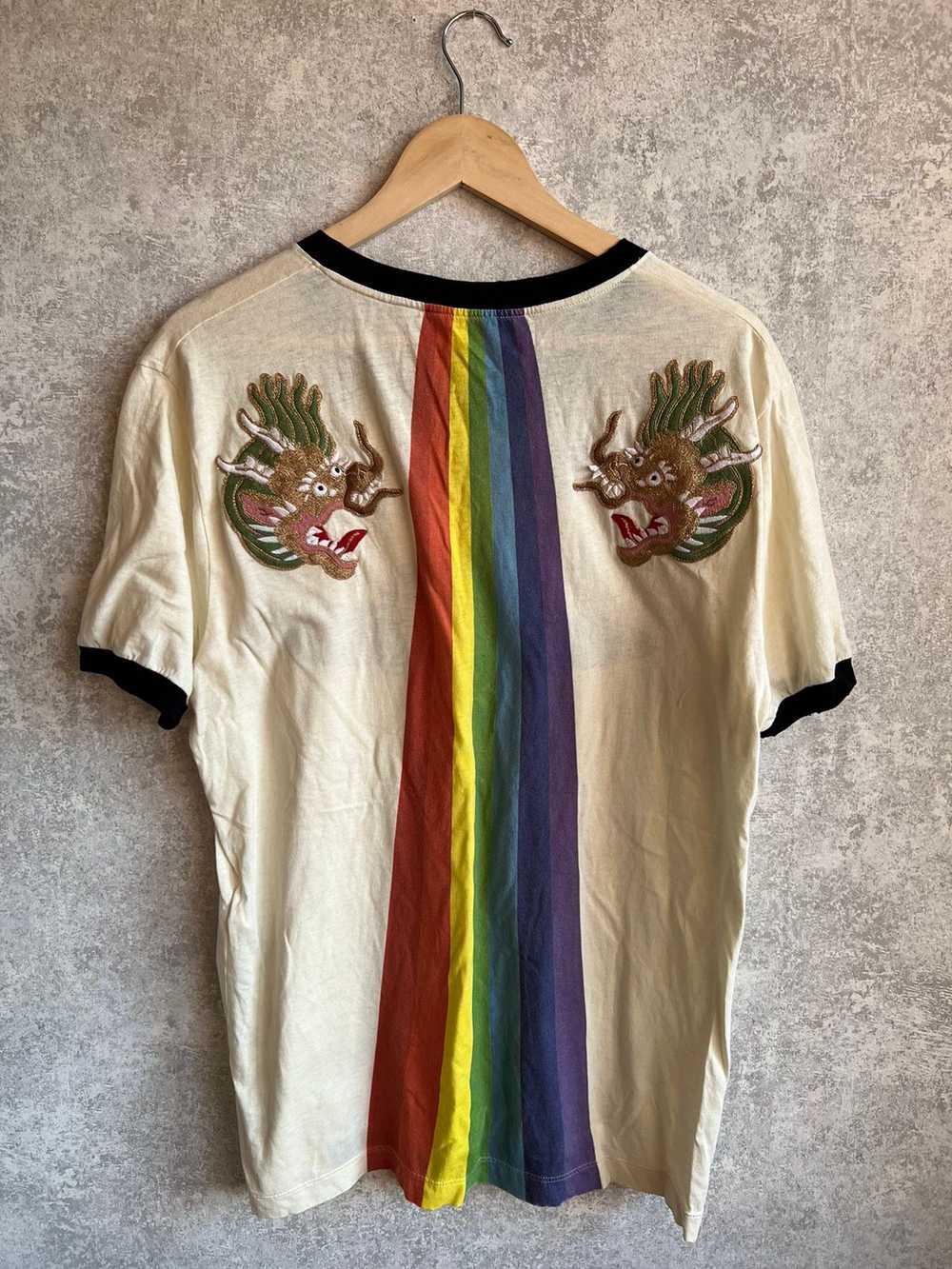 Gucci Gucci T-shirt UFO rainbow print - image 2