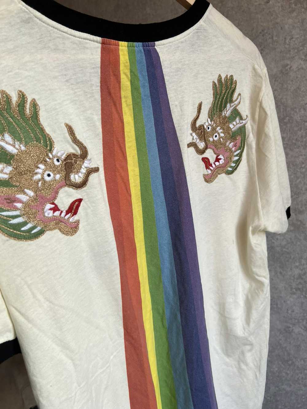 Gucci Gucci T-shirt UFO rainbow print - image 4