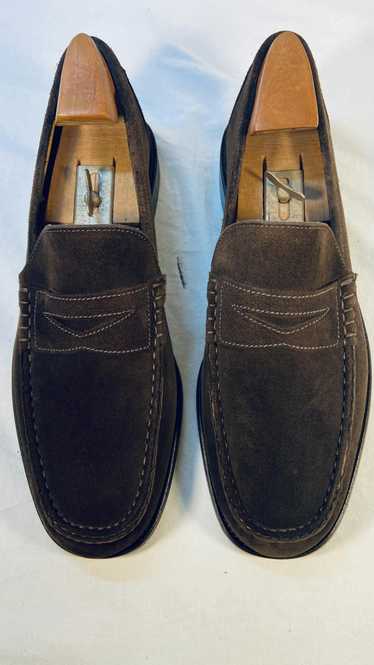 Russell and Bromley Suede Penny Loafer