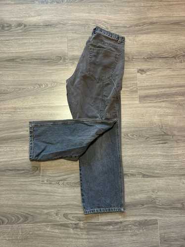No Boundaries Jeans Mens 34x30 Double Knee Paint Splatter Black Denim Pants