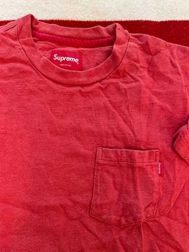 Supreme Supreme pocket t shirt Heather red - image 1