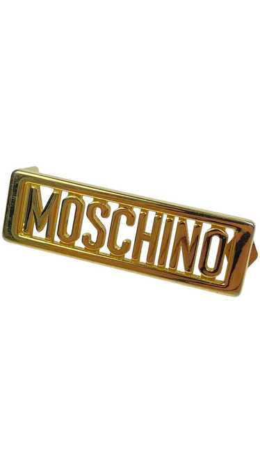 Moschino 🔥LASTDROP🔥 6.4x1.9cm Moschino Logo Icon