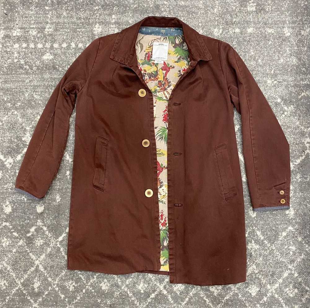 Visvim Mies Coat with Cowboy Lining