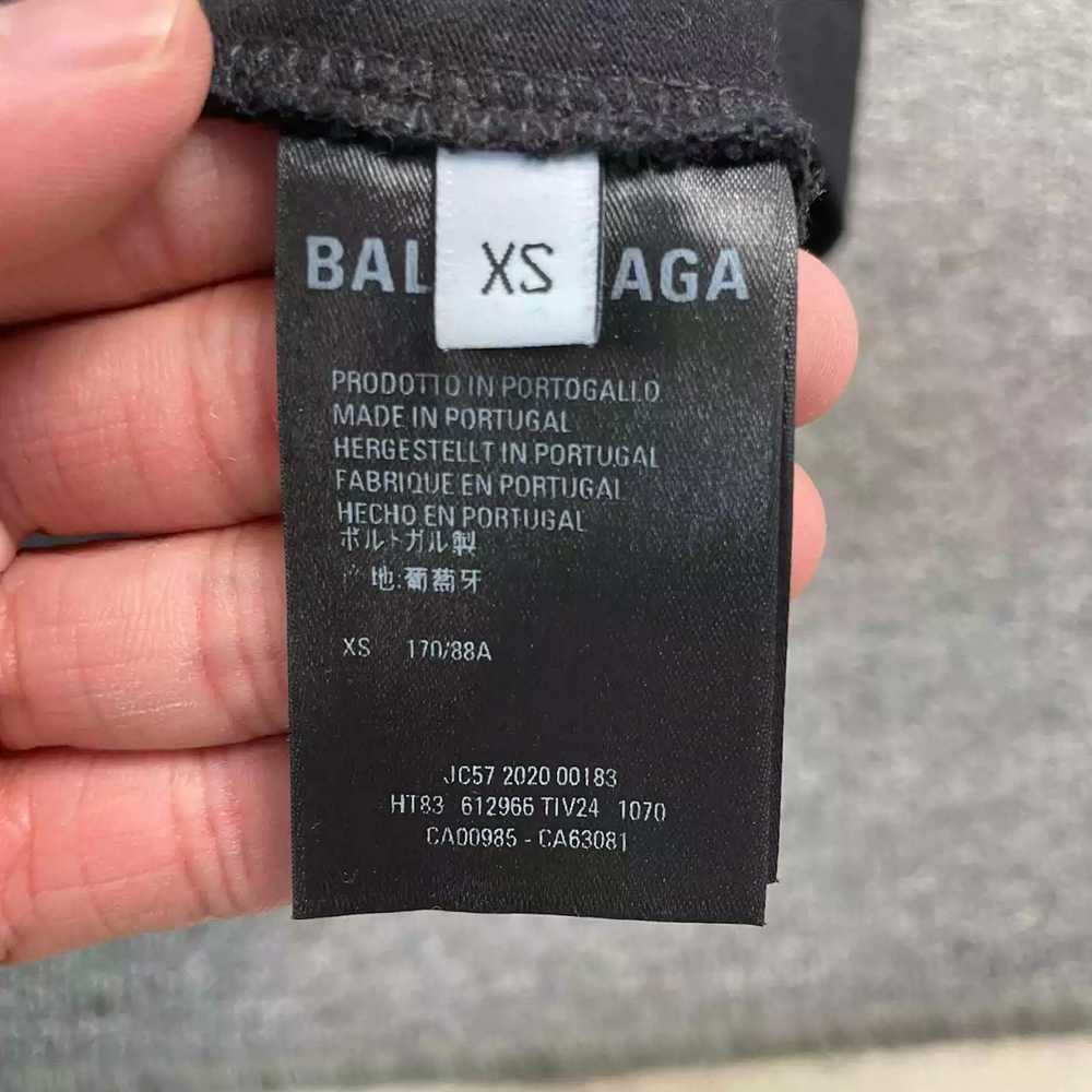 Balenciaga Balenciaga Black Crew Short Sleeves - image 5