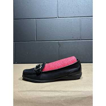Other Thom McAn GWYN Black Leather Loafers With B… - image 1