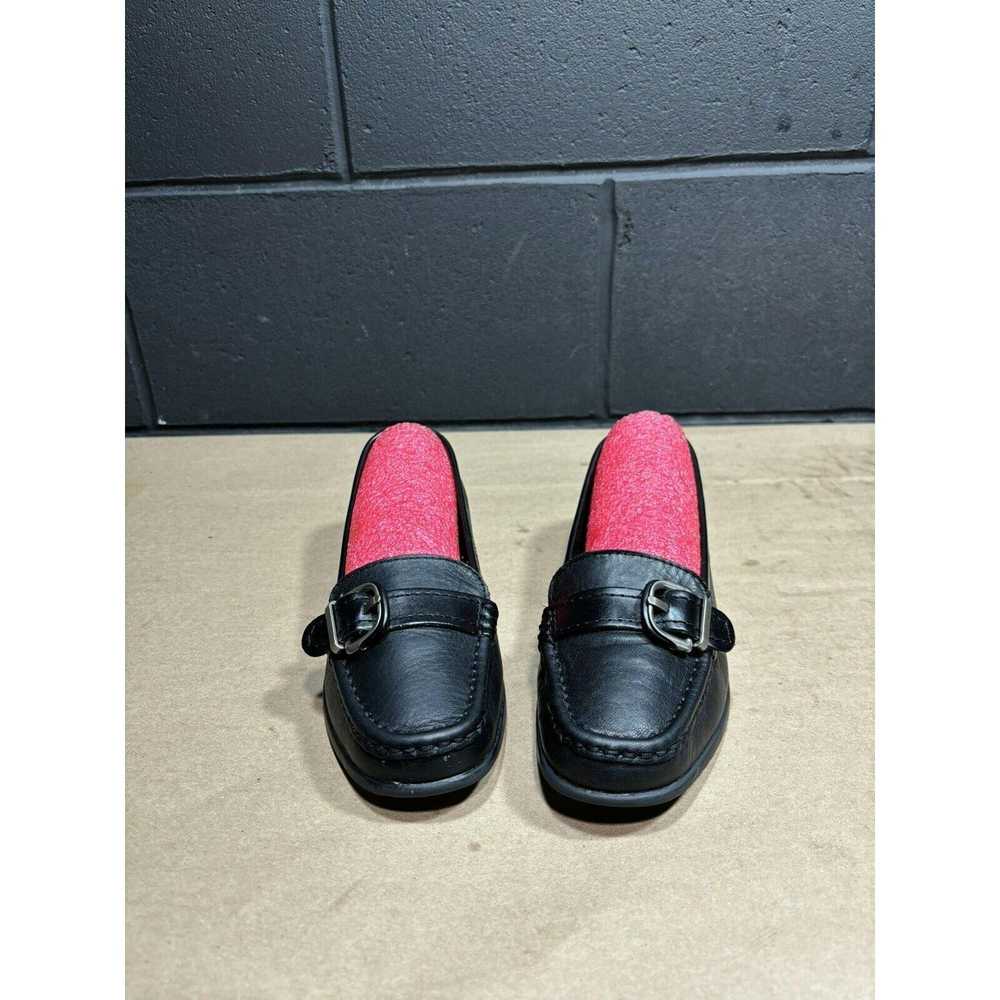 Other Thom McAn GWYN Black Leather Loafers With B… - image 2