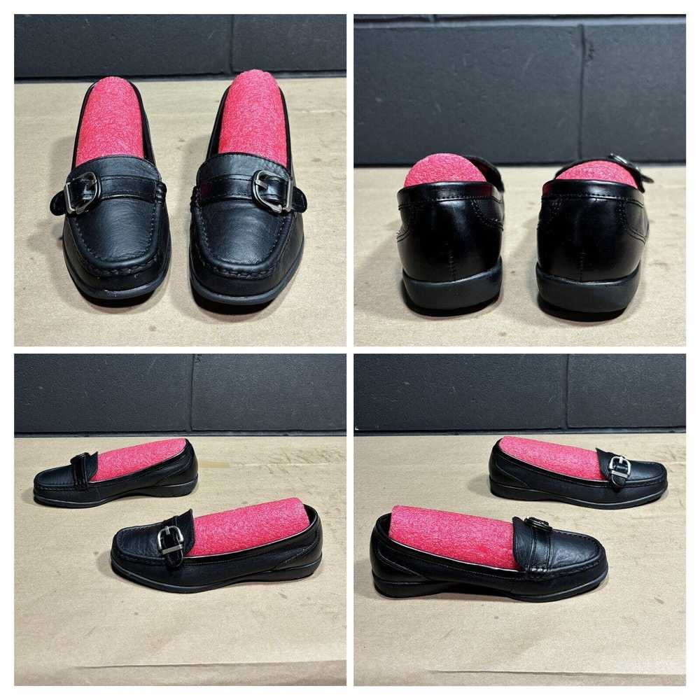 Other Thom McAn GWYN Black Leather Loafers With B… - image 3