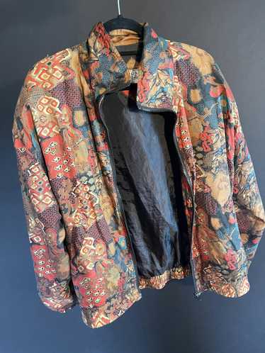 Retro Jacket × Vintage Vintage Silk Windbreaker