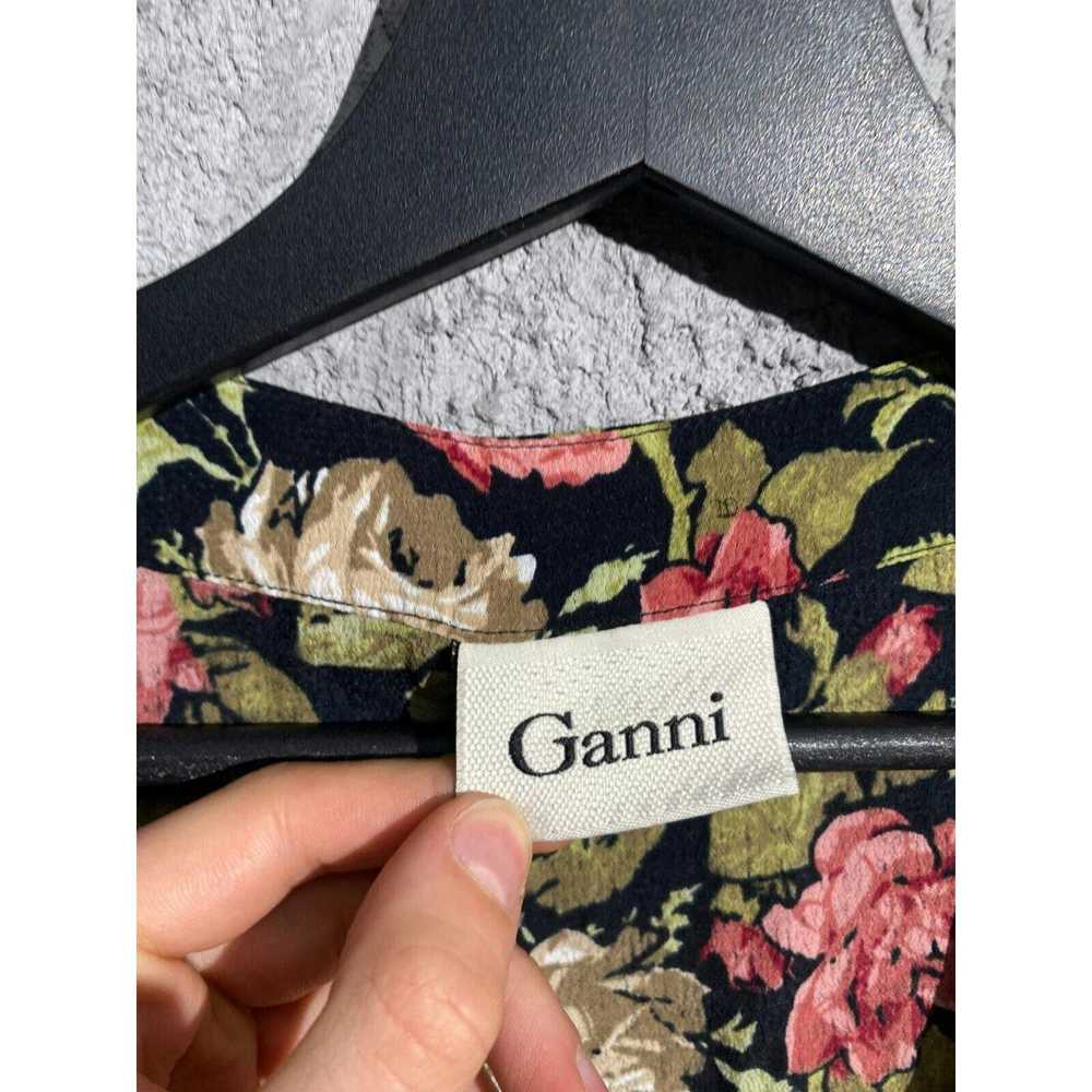 Designer × Gianni GIANNI VINTAGE DRESS FLOWERS GR… - image 3