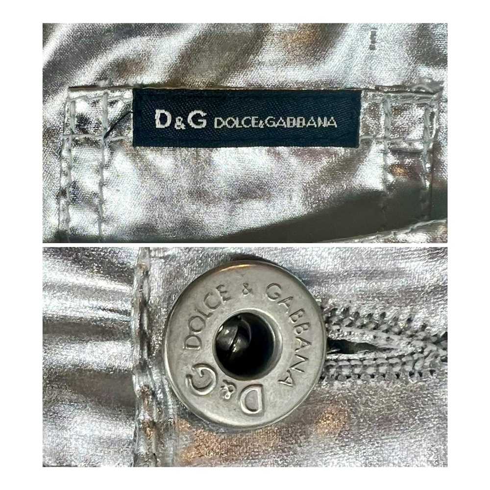 Dolce & Gabbana Dolce & Gabbana Pocketed Metallic… - image 8