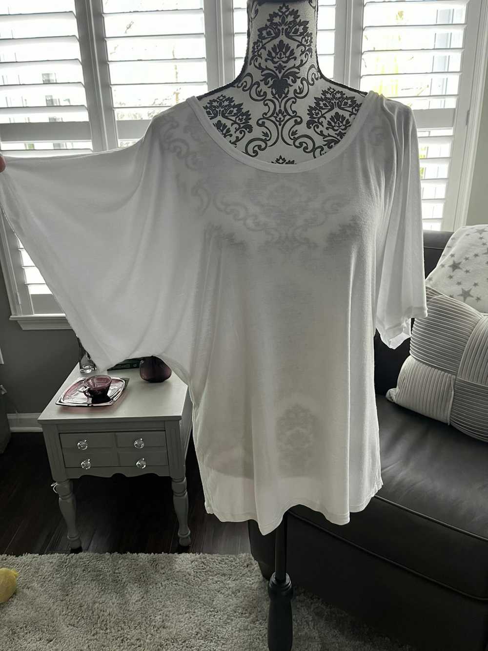 Other Lascana size large white drop shirt sleeve … - image 2