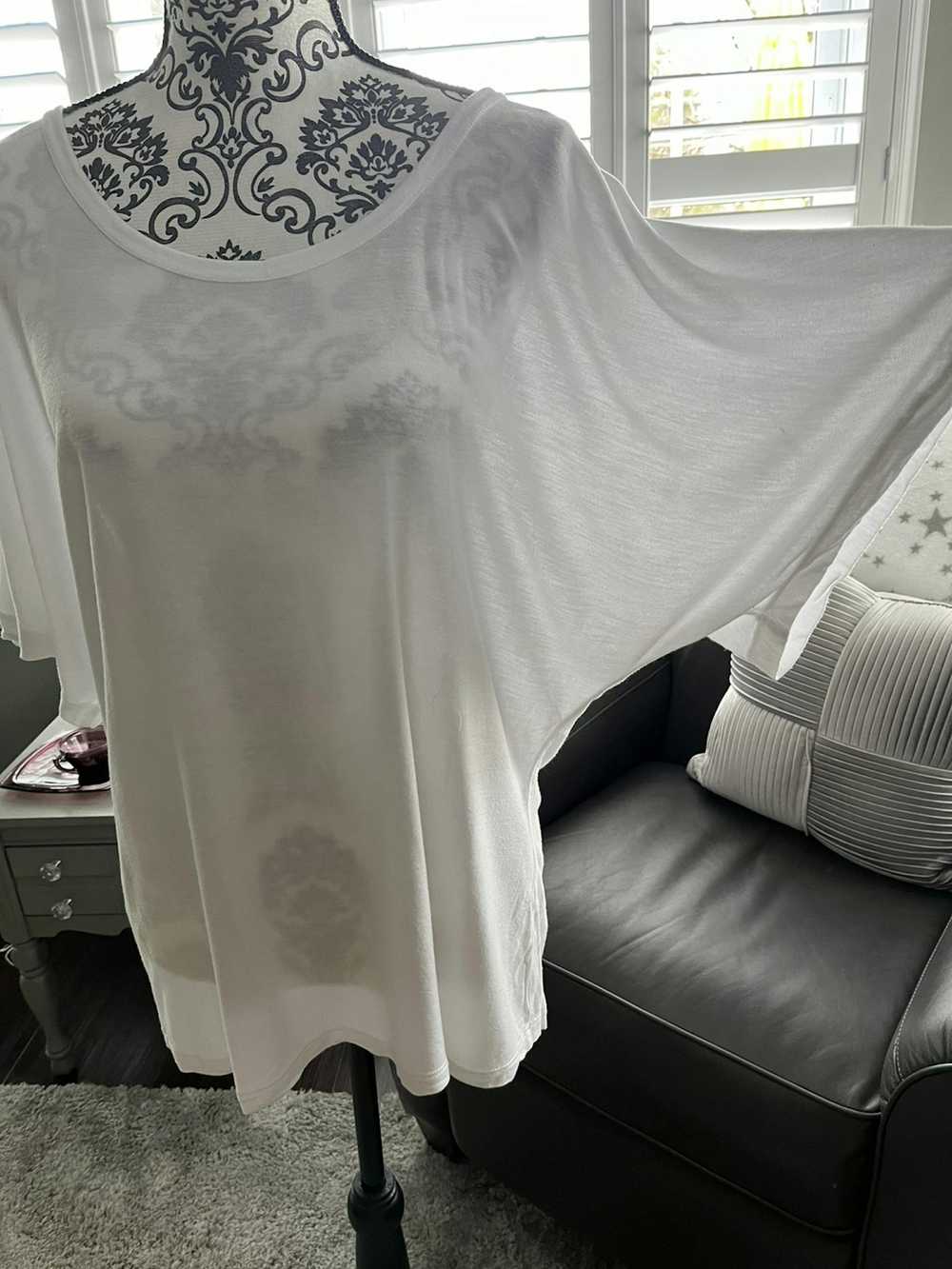 Other Lascana size large white drop shirt sleeve … - image 3