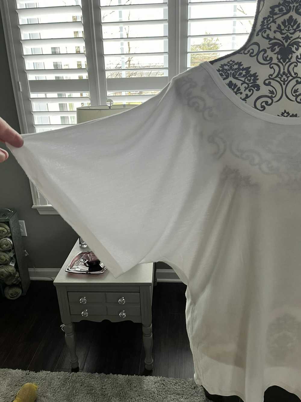 Other Lascana size large white drop shirt sleeve … - image 5