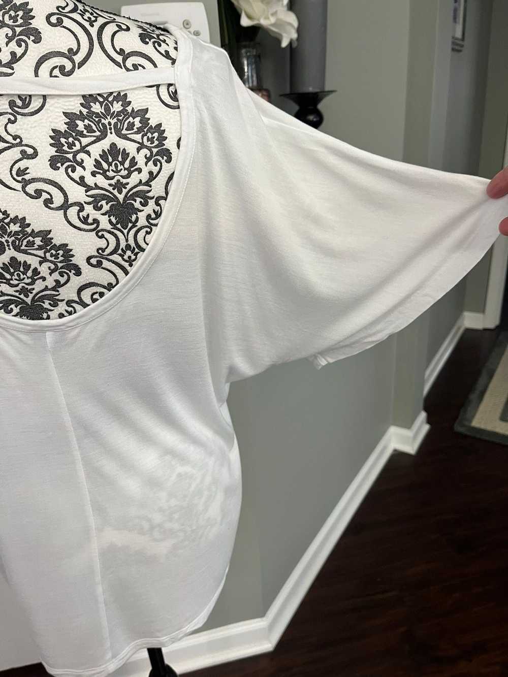 Other Lascana size large white drop shirt sleeve … - image 7