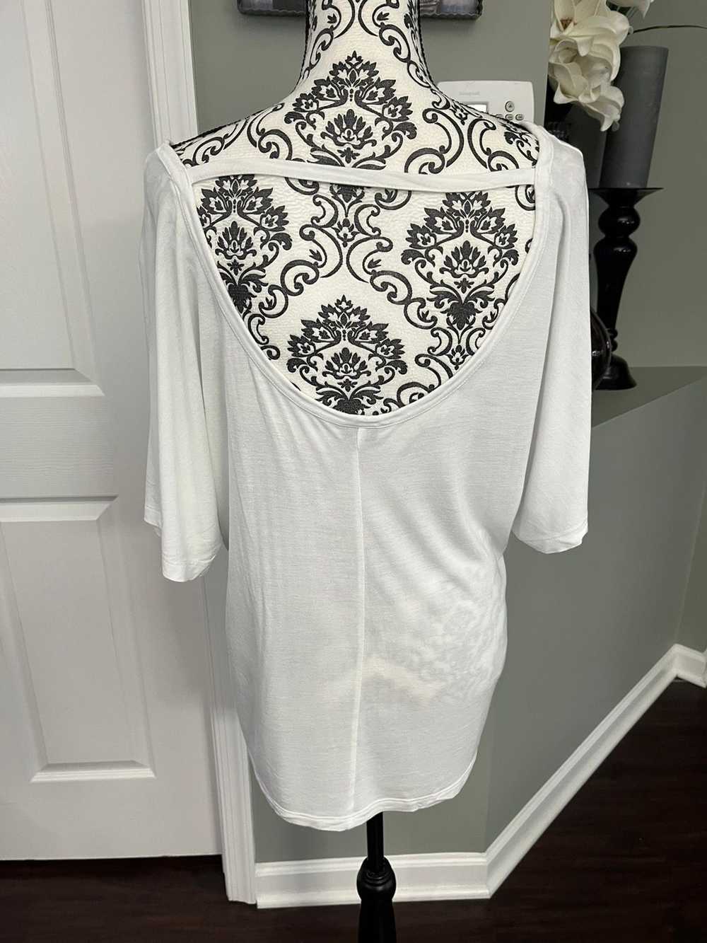 Other Lascana size large white drop shirt sleeve … - image 8