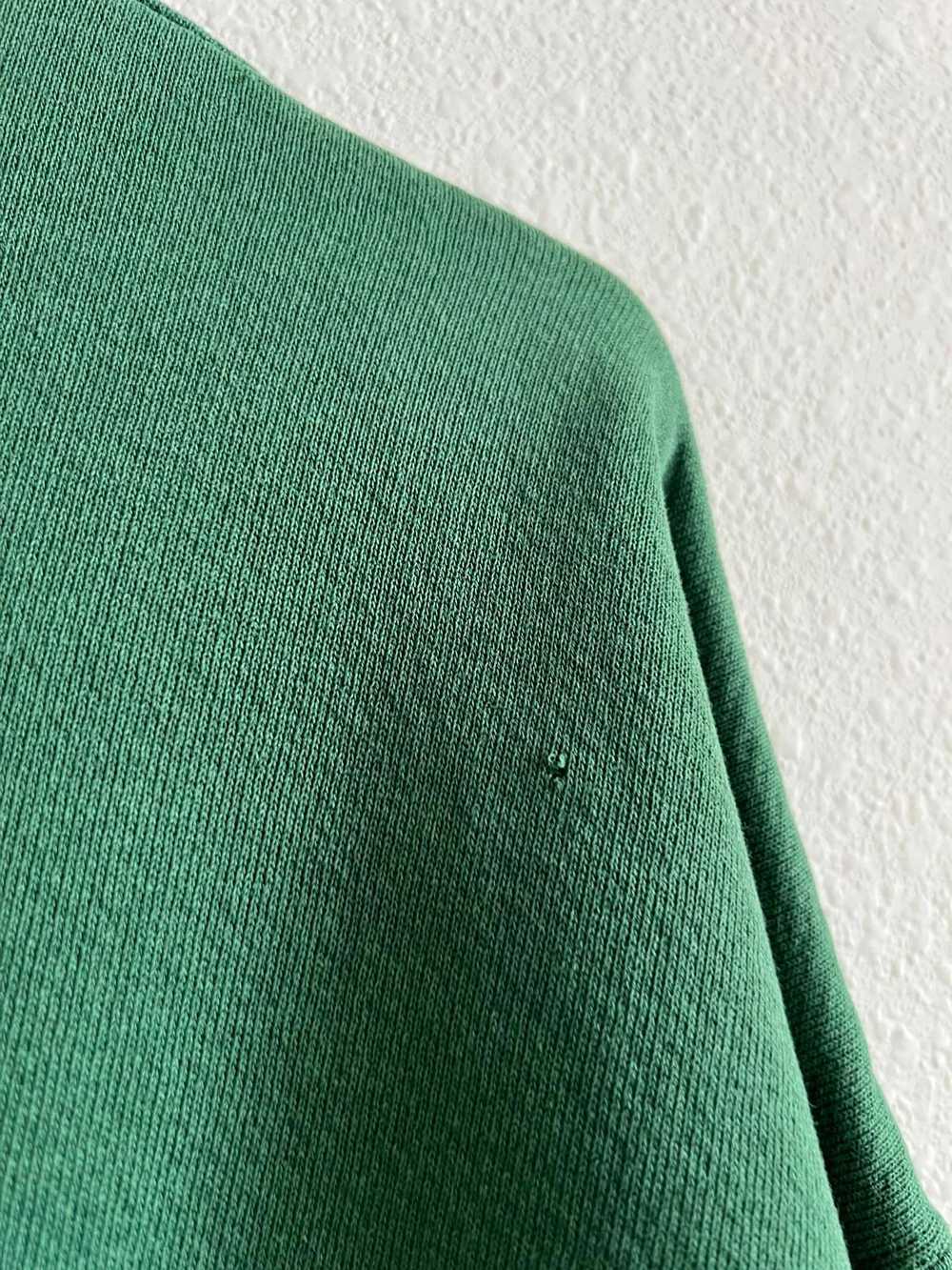 Designer Vintage Green Lee Heavyweight Pullover S… - image 5