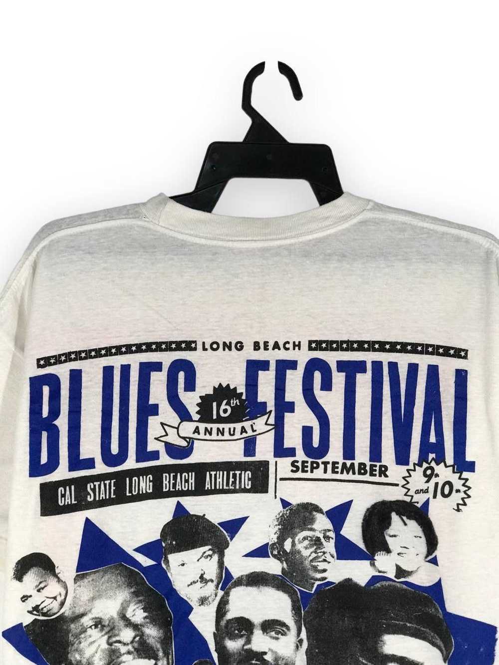 Band Tees × Vintage vintage Long beach blues fest… - image 5