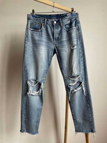 Allsaints × Distressed Denim Allsaints Womens Muse