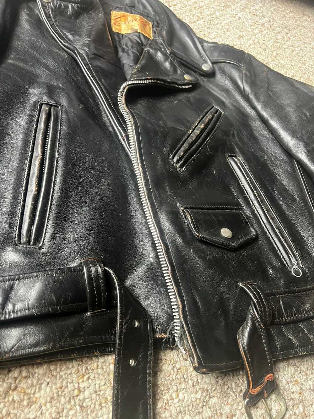 Honda Vintage leather Jacket - image 4