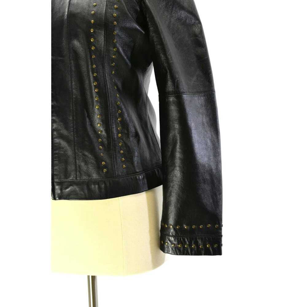 Vintage John Paul Richards Studded Leather Jacket… - image 3
