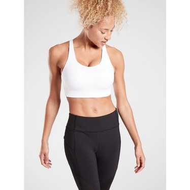 NWT Women's Nike Victory Compression Pink White Sports Bra Plus Size 3X 