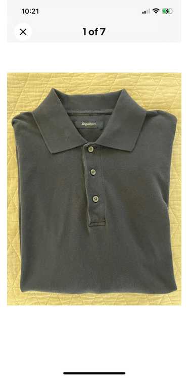 Ermenegildo Zegna Sport Cotton Pique Polo Shirt