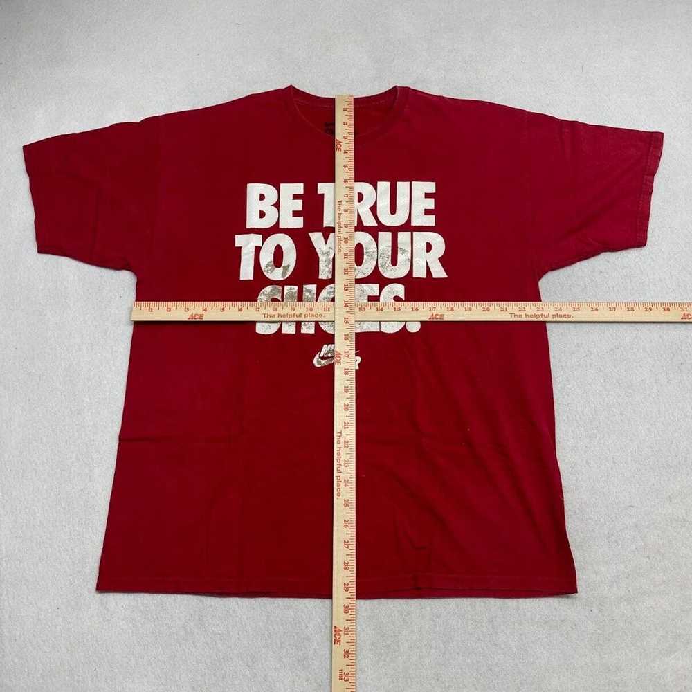 Nike Nike Air Be True To Your Shoes Tee Vintage S… - image 5