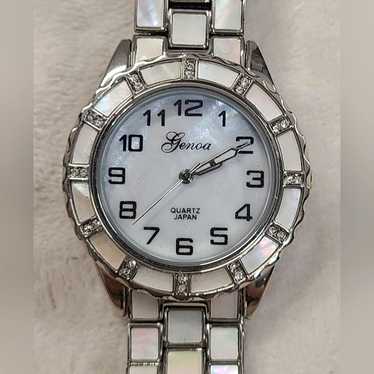 Vintage Vintage Genoa Women's Silver Plated Watch 