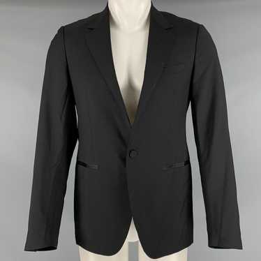 Lanvin Black Wool Mohair Notch Lapel Sport Coat - image 1