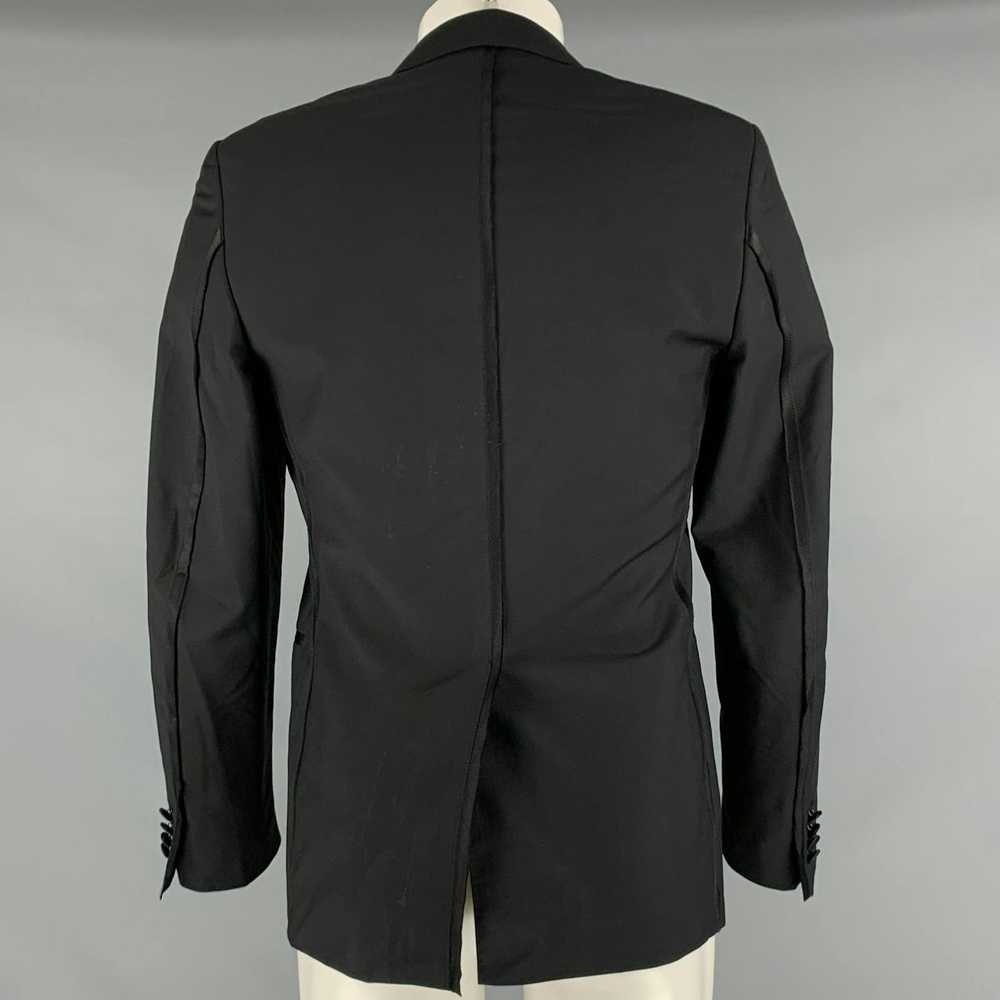 Lanvin Black Wool Mohair Notch Lapel Sport Coat - image 3