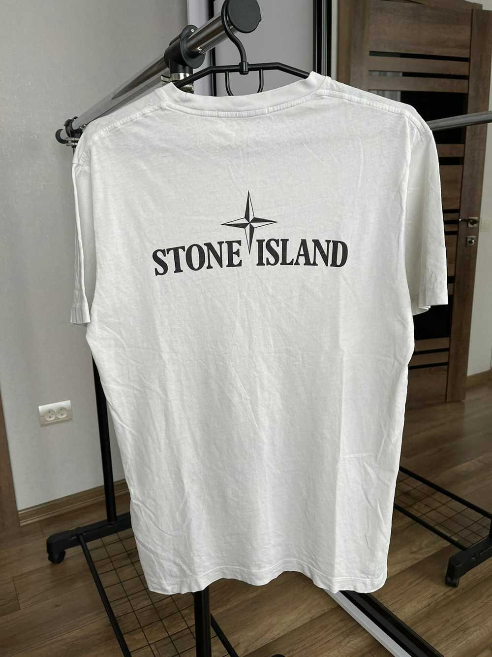 Luxury × Stone Island Stone Island Big Logo T-Shi… - image 2
