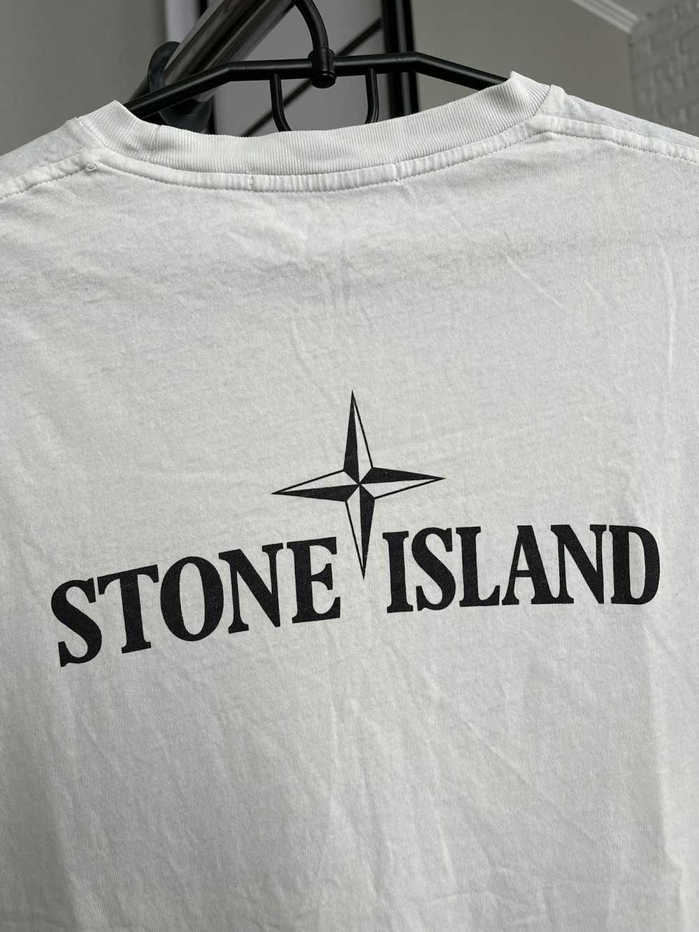 Luxury × Stone Island Stone Island Big Logo T-Shi… - image 4