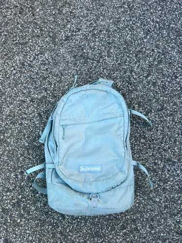 Supreme Supreme Ice Blue Backpack