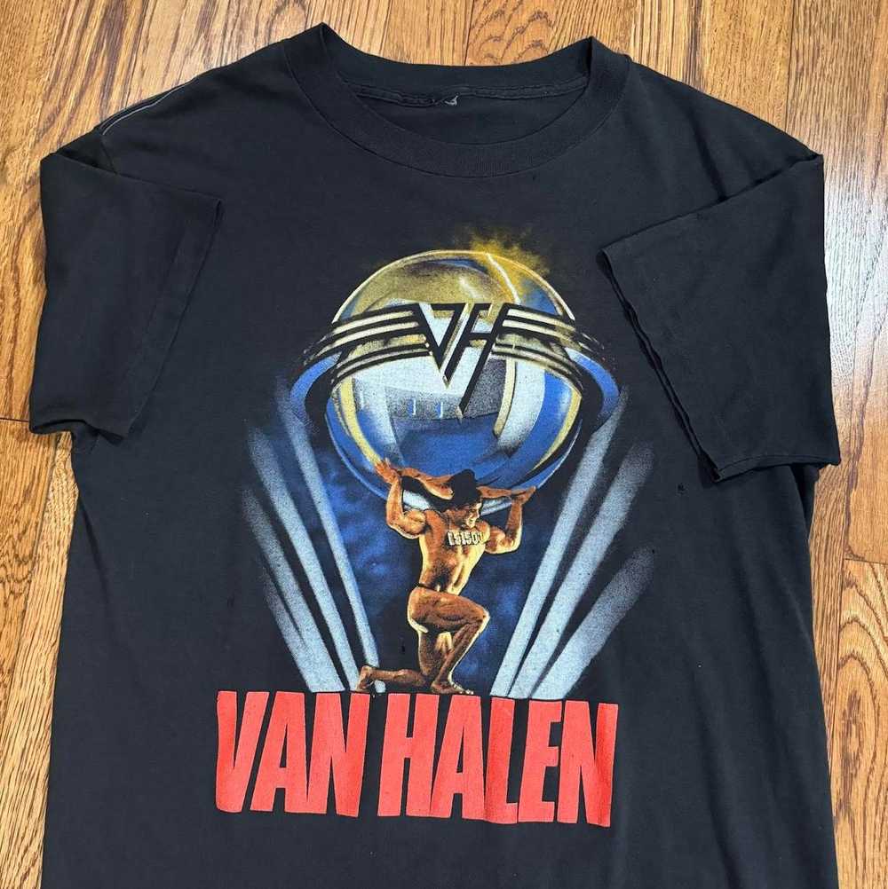 Vintage Vintage Van Halen 5150 1986 Tour T Shirt … - image 4