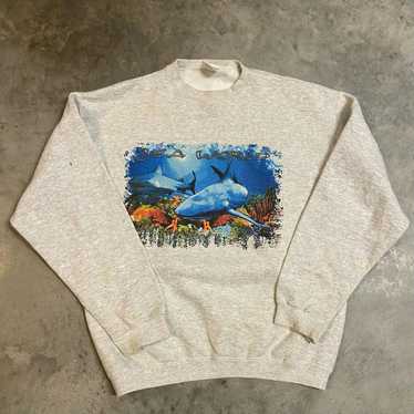 Vintage cheapest Tultex Vintage Sea World Tees Men Fish Shirt