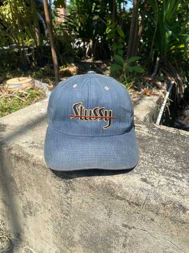 Vintage stussy logo snapback - Gem