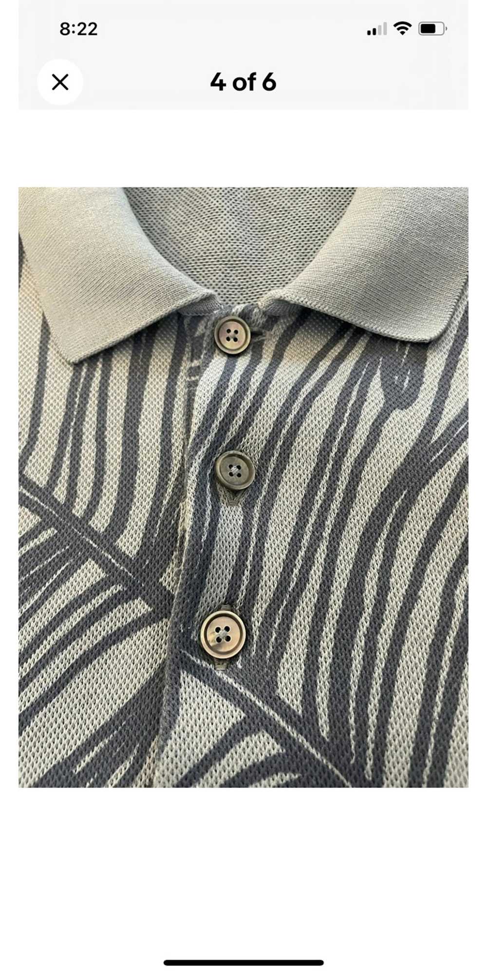 Ermenegildo Zegna Printed Cotton Pique Polo T-Shi… - image 3