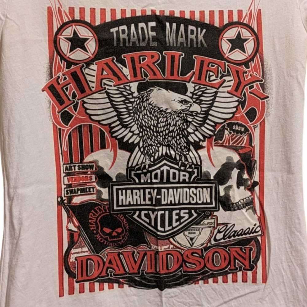 Harley Davidson Sleeveless Harley Davidson Bald E… - image 4