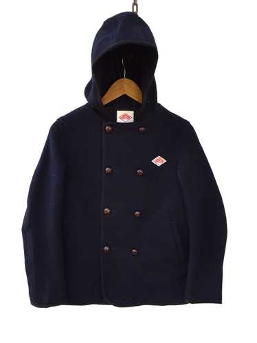 Danton Danton Wool Navy Blue Hoodie Jacket