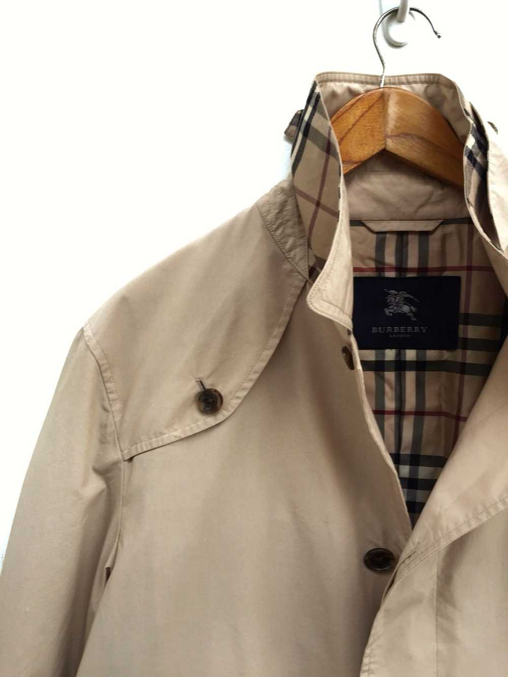 Burberry Vintage 90s Burberry London Trench Coat … - image 4