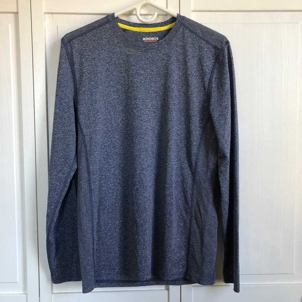 Bonobos GoodSport Athletic Long Sleeve Tee Small … - image 1