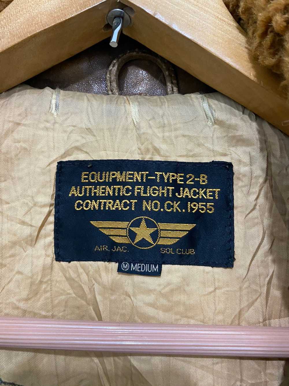 Leather Jacket × Usaf × Vintage VINTAGE USAF TYPE… - image 8