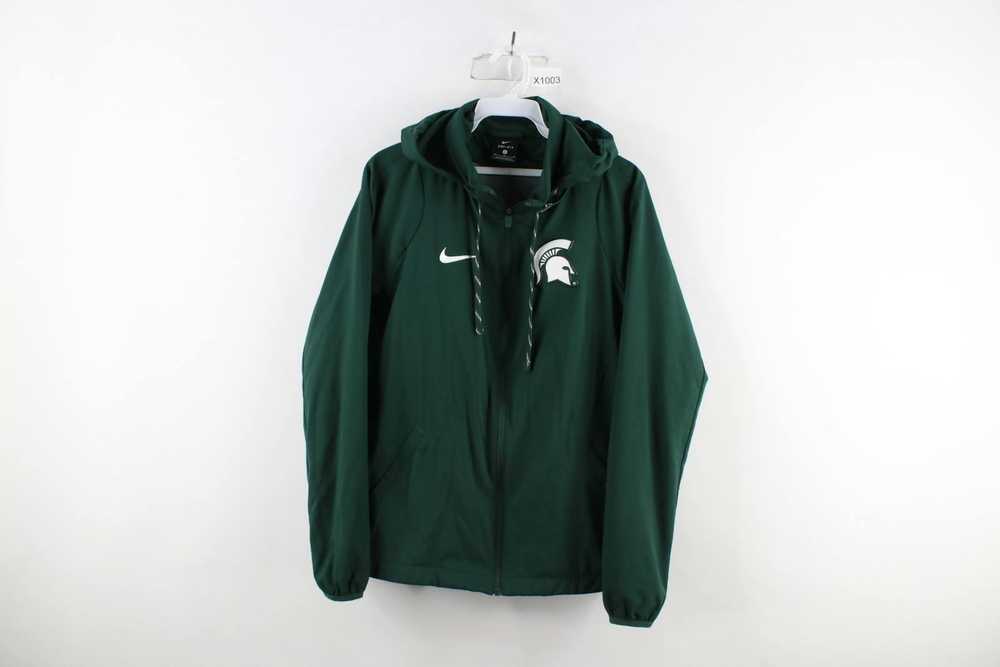 Nike × Vintage Nike Michigan State University Ful… - image 1