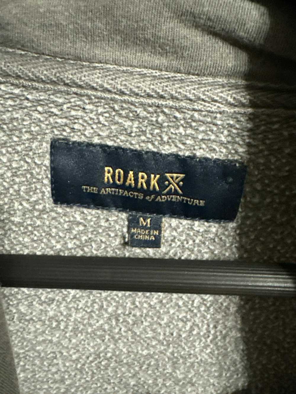 Roark Roark Embroidered Corner Logo Hoodie Size M… - image 8