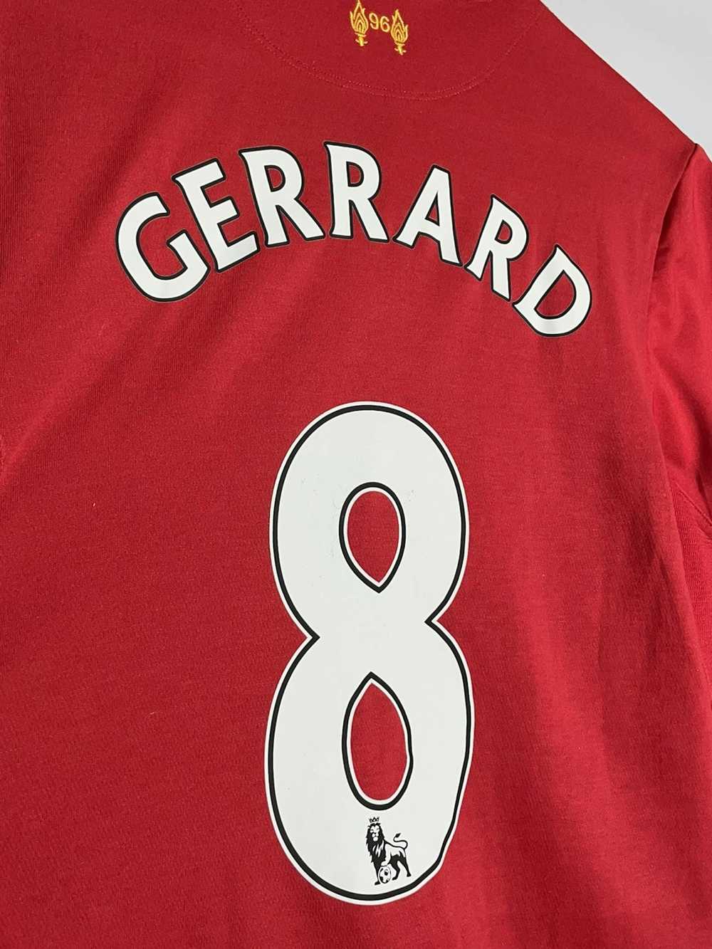 Liverpool × Soccer Jersey × Warrior #8 Gerrard Li… - image 12